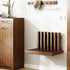 Modern Minimalist Ultra Thin Solid Wood Hidden Wall-Mounted Foldable End Table For Bedroom