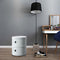 Contemporary Scandinavian Round Cylinder Plastic Nightstand 2/3 Tier For Bedroom