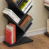 Contemporary Creative Tree Rectangle Wood Bookshelves 5/9 Tier For Home Office