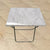 Modern Minimalist Foldable Rectangular Density Plate Steel Side Table For Living Room