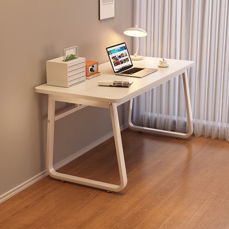 Modern Minimalist Rectangular Iron Density Plate Desk For Home Office