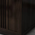 Traditional Chinese Rectangle Bamboo Coffee Table 3-Cabinet For Living Room