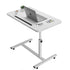 Modern Minimalist Rectangle Density Plate Stainless Steel Desk For Home Office