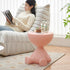 Contemporary Creative Round Tabletop Plastic Side Table For Living Room