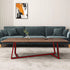 Modern Minimalist Rectangular Plate Steel Coffee Table For Living Room