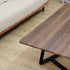 Modern Minimalist Rectangular Plate Steel Coffee Table For Living Room