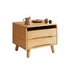 Contemporary Nordic Rectangular Rubber Wood Metal Makeup Vanity 1-Drawer Storage For Bedroom