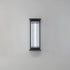 Modern Minimalist Waterproof Rectangular Stainless Steel Acrylic LED Wall Sconce Lamp For Outdoor Patio