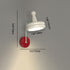 Contemporary Creative Cone Double Layer Disc Iron Glass 1-Light Wall Sconce Lamp For Living Room