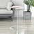 Modern Minimalist Slab Plastic Acrylic End Table For Living Room