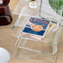 Contemporary Creative S-Shaped Acrylic Multifunctional Storage End Table 4-Tier For Living Room