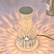 Modern Art Deco Acrylic Bottle Design Petal Effect USB LED Table Lamp For Bedroom