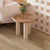 Modern Minimalist Round Tabletop Eco-friendly Plate Coffee Table 4-Leg For Living Room