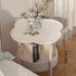 Contemporary Creative Flower Shape Tray Top Side Table 2-Tier Cabinet For Living Room