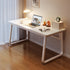 Modern Minimalist Rectangular Density Plate Stainless Steel Desk For Home Office