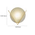 Modern Minimalist Round Copper Marble LED Wall Sconce Lamp For Bedroom