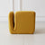 Modern Simplicity Fabric Wood Sponge Cube Vanity Stool Backless For Bedroom