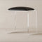 Modern Minimalist Rectangular Acrylic Leather Vanity Stool For Bedroom