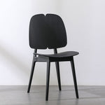 Contemporary Scandinavian Plastic Steel Metal Square Dining Chair Backrest For Dining Room