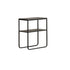 Modern Simplicity Rectangular Frame Iron Side Table 4-Leg For Living Room