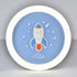 Modern Art Deco Kids Iron Resin Acrylic Round Meteor Shower Rocket Shield Kitty LED Flush Mount Ceiling Light For Bedroom