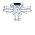 Contemporary Luxury Rectangular Strip Stainless Steel Crystal LED Semi-Flush Mount Ceiling Light For Living Room