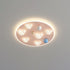 Contemporary Creative Kids Iron Acrylic Round Irregular Shape Mouse Cloud LED Flush Mount Ceiling Light For Bedroom