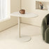 Modern Minimalist Geometric Round Iron End Table For Living Room