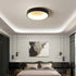 Contemporary Nordic Round Iron Acrylic LED Flush Mount Ceiling Light For Living Room