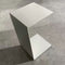 Modern Minimalist Rectangular Steel End Table 1-Tier For Living Room