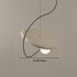 Contemporary Scandinavian Iron Plastic Ball Round 1-Light Pendant Light For Dining Room