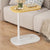 Modern Minimalist Rectangular PVC Artificial Panel End Table For Living Room