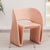 Modern Minimalist U-Shape PE Plastic Chair Backrest For Living Room