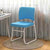 Modern Minimalist Square PU Leather Stackable Desk Chair Backrest For Home Office