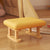 Modern Minimalist Rectangular Fabric Wood Low Stool For Living Room