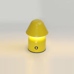 Contemporary Creative Mushroom Iron Acrylic LED Table Lamp For Bedroom