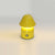Contemporary Creative Mushroom Iron Acrylic LED Table Lamp For Bedroom