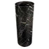 Contemporary Luxury Round Natural Marble End Table 1-Tier For Living Room