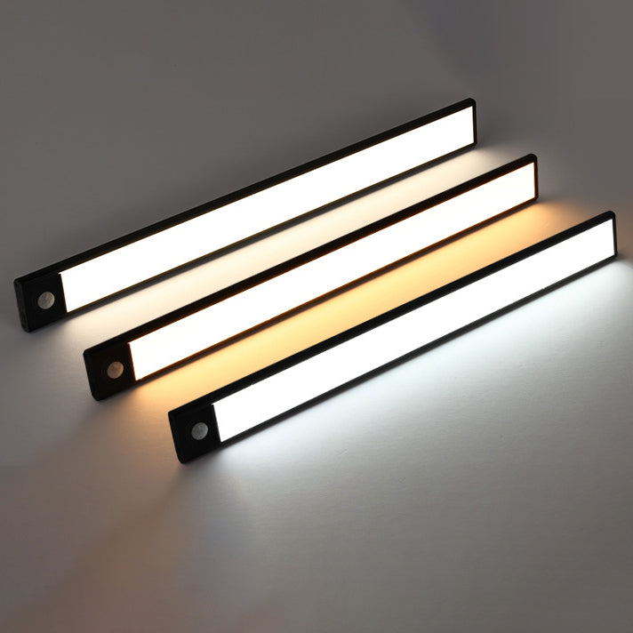 Modern Simplicity Auto-Sensing Aluminum ABS Rectangular LED Wall Sconce Lamp For Study