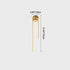 Modern Minimalist Copper Aluminum Round Hook LED Wall Sconce Lamp For Bedroom