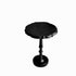 Traditional Vintage Round Lace Wood Coffee Table For Living Room