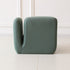 Modern Simplicity Fabric Wood Sponge Cube Vanity Stool Backless For Bedroom