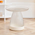 Contemporary Creative Round Cone Plastic PET Coffee Table For Living Room