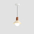 Contemporary Simplicity Macaron Iron Geometric Cone Shape 1-Light Pendant Light For Living Room