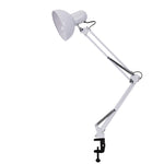 Modern Minimalist Retractable Long Arm Clip Iron ABS 1-Light Table Lamp For Bedroom