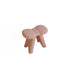 Contemporary Scandinavian Lambswool Butterfly Design Vanity Stool For Bedroom