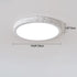 Modern Minimalist Round Stone Grain Resin Iron LED Flush Mount Ceiling Light For Bedroom