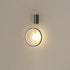 Modern Simplicity Aluminum Circle Ring Silicone Strip LED Wall Sconce Lamp For Living Room