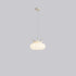 Contemporary Creative Kids Cloud Crown Iron PE Crystal LED Pendant Light For Bedroom