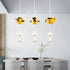 Modern Art Deco Kids Resin Airplane Cloud 1/3 Light Chandelier For Dining Room